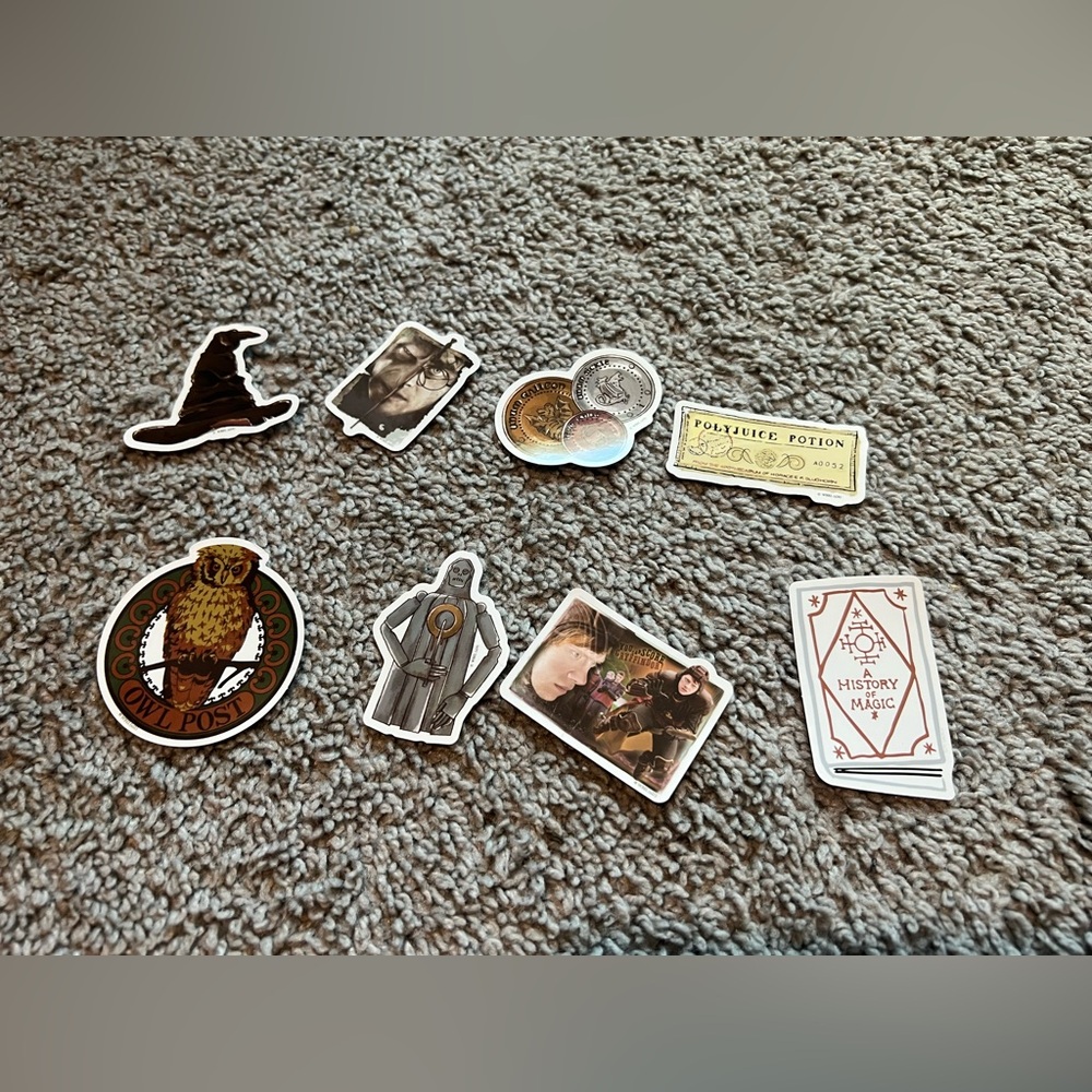 3 for $12 Harry Potter Themed Sticker Set